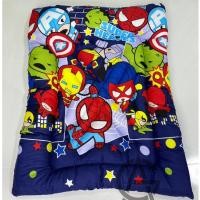 ราคา ที่นอนเด็กอนุบาล แบบหนานุ่ม มีเชือกผูก/มีสายสะพาย/มีหมอนในตัว (23068218706)