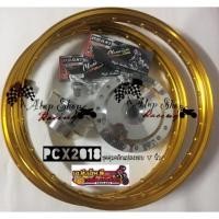ราคา ชุดล้อขอบ 17” ดุมคลิกแปลงใส่ PCX 2018 (1507761921)