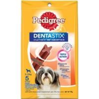ราคา ขนมสุนัข Pedigree Denta Stix สำหรับสุนัขพันธุ์เล็ก 75กรัม (55258124119)