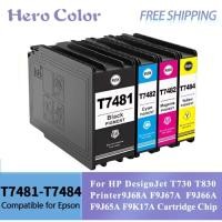 ราคา T748 T7481 T7482 T7483 T7484 Compatible Ink Cartridge for Epson WorkForce Pro WF-6090/WF-6530/ WF-6 (47906141440)