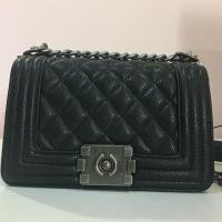 ราคา กระเป๋าทรงchanel boy หนังคาร์เวียร์ สภาพสวย มือสอง (1924052442)