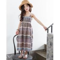 ราคา เสื้อผ้าเด็ก พร้อมส่ง - เดรสตัวยาว เด็กผู้หญิง สายเดี่ยว ( แฟชั่นสไตล์เกาหลี ญี่ปุ่น เด็กเล็ก เด็กโต ) (4447137023)