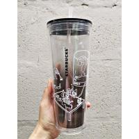 ราคา แก้วพลาสติก Starbuck 2 ชั้น (15510045758)