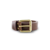 ราคา Brown Stone เข็มขัดหนังแท้รุ่น Milano Tan Belt Solid Brass Roller Buckle (63550789)