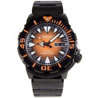 ราคา Seiko Monster The Fang นาฬิกาสุภาพบุรุษ สายสแตนเลสรุ่นSRP311K1-Orange/Black (340013621)