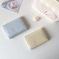 ราคา FIL กระเป๋าสตางค์ลายน้องหมี ใช้งานหลายแบบ พับเก็บบัตรได้ ใส่เหรียญสำหรับสุภาพสตรี กึ่งหนีบทองเนอร์ ลายการ์ตูน (51805926091)