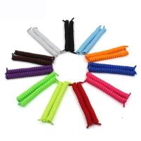 ราคา เชือกรองเท้า สายเชือกรองเท้า Tie-free Spring Shoelaces Lazy Casual Products Elastic Tie-free Tie-free Round Shoelaces Sports Shoelaces Man (48358291882)