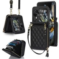 ราคา เคสโทรศัพท์หนัง PU ฝาพับ พร้อมช่องใส่บัตร สําหรับ OPPO Find N3 N2 Flip 5G N3flip Findn3flip N2flip Findn2flip (25415954756)