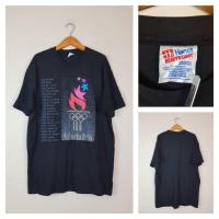 ราคา HANES Atlanta 1996 Olympics 100% Cotton Short Sleeves T-Shirt (25542716319)