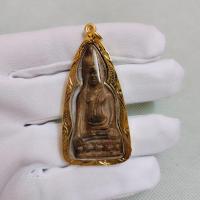 ราคา S จี้พระ พระหูยานลพบุรี กรุลพบุรี ผ่านพิธีพุทธาภิเษกแล้ว เนื้อชินสนิมแดง มวลสารสวยงาม (27380666197)