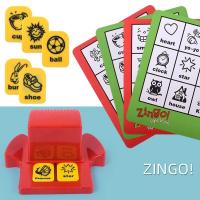 ราคา Zingo Bingo ของเล่นพัฒนาทักษะทางภาษา เกมส์บิงโกคำศัพท์ภาษาอังกฤษ ตัวเลข อ่านเวลา (24774389559)