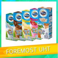 ราคา 5 รสชาติ นม โฟร์โมสต์ UHT รสจืด หวาน ช็อคโกแลต สตอเบอร์รี่ กล้วย 225 มล. (25111772214)