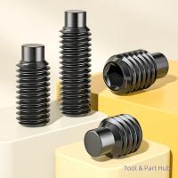 ราคา T&P#ไซโก้12.9 เกรดปลายนูนซ็อกเก็ตหกเหลี่ยมสกรูกระชับทรงกระบอกปลายเครื่องหัวขาดเมตรสกรูด้านบนหยุดสกร (42578143221)