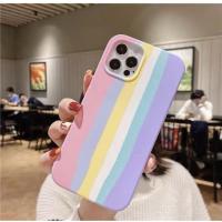 ราคา [ เคสสายรุ้งชมพู ] Case Realme C3 งานกำมะหยี่ เคสนิ่มซิลิคอน realme c3 เคสเรียวมี สินค้าพร้อมส่ง (14236547169)