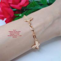 ราคา Xuping Copper Jurai สร้อยข้อมือชุบทองเครื่องประดับ Akseaoris 18 ซม.ยาว TGJ-16 (47756292870)