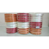 ราคา 6 ม้วน ริบบิ้นเนื้อทราย ริบบิ้นม้วนเล็ก 50 หลา (9005009086)