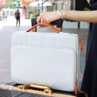 ราคา Handbag Laptop Bag 14 15.6 Inch for Xiaomi MacBook Air Pro M1 2020 13 Sleeve Case Notebook Women Men Briefcase With Stor (21343825402)