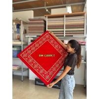ราคา พรมเปอร์เซีย”คอนคอด“สีแดง ขนาด 80x80 cm (28643047937)