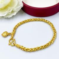 ราคา สร้อยข้อมือทอง2สลึง ลายเปียถัก ขนาด4มิล สวยเหมือนจริง ทองโคลนนิ่งเหมือนแท้ 0354 (41977911438)