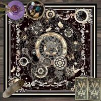 ราคา Zodiac Signs Tarot ผ้าปูโต๊ะ Tarot ผ้าแท่นบูชาพิเศษ Sun Mysticism Witchcraft Ritual ผ้าเกมกระดานหลายขนาด (45657918769)