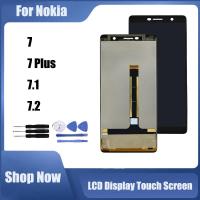 ราคา สําหรับ Nokia 7 7 Plus 7.1 7.2 จอแสดงผล LCD เปลี่ยนหน้าจอสัมผัส (44804978101)