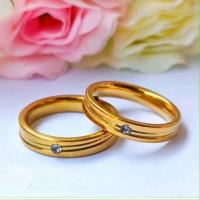 ราคา แหวนไทเทเนียม Kopel ผ้าคลุมไหล่ Dof แหวนทองคู่แต่งงานข้อเสนอหมั้นป้องกันสนิม (53256190262)