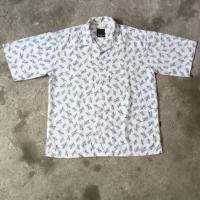 ราคา Sean John AOP Monogram Logo Art Lama Short Shirts Hiphop y2k Vintage Big Size (49605615530)