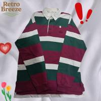 ราคา เสื้อรักบี้วินเทจ Dockers ลายขวางสีสวย ทรง Oversize มือสอง สภาพดี (57856043529)