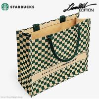 ราคา พร้อมส่ง! starbucks กระเป๋าผ้าใบใหญ่รุ่นพิเศษจากสตาร์บัค Christy NG + Starbucks Limited Edition Bag Green (18684663375)