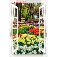 ราคา วอลเปเปอร์ติดผนังขนาด HD ขนาด VERTICAL NOTEBOOKS BEAUTIFUL GARDEN LANDSCAPE (41163506101)