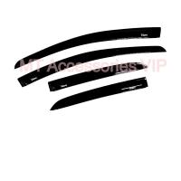 ราคา Yaris ปี2006-2013 กันสาดยาริส สีดำ4ชิ้น (26131045171)