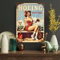 ราคา CIFbuy Vintage Retro Wall Art ตกแต่งบ้านโลหะป้ายดีบุกสวนผับบาร์ (44607330236)