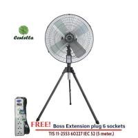ราคา OGAWA พัดลมอุตสาหกรรม 24 นิ้วOA-7411 ดำ-เทา Free Boss Extension plug 6 sockets TIS 11-2553 (1676055022)