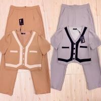 ราคา (m ,2xl) ชุดเข้าเซตผู้หญิง ชุดเซต 2 ชิ้น งานพรีเมี่ยม เสื้อแขนสั้น+กางเกงขายาว สวย งานป้าย nana (10882294989)