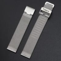 ราคา Timex สายนาฬิกาข้อมือ สเตนเลส มิลาน Timex Watch Strap 12 14 16 18 20 มม. (26451015546)