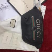 ราคา gucci print leather belt bag (3814951570)