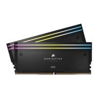 ราคา 32GB (16GBx2) DDR5 6400MHz RAM (แรมพีซี) CORSAIR DOMINATOR TITANIUM RGB DDR5 (INTEL XMP) (CMP32GX5M2B6400C32 (21194941205)