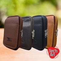 ราคา กระเป๋าหนังคาดเอวใส่มือถือ V01 สอดเข็มขัดได้ 3 ช่องฝาปิดแม่เหล็ก 1, ซิบ 2 ช่อง ใส่มือถือได้ถึงหน้าจอ 7 นิ้ว (49104407421)