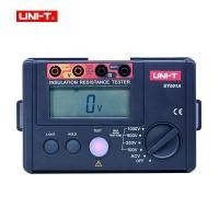 ราคา UT501A เครื่องทดสอบความต้านทานฉนวน 100-1000V Megger Meter เครื่องวัดความต้านทานดิจิตอล Megohmmeter 30 ~ 750V AC โวลต์มิเตอร์ (56208118085)