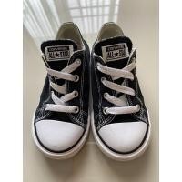 ราคา Converse รองเท้ามือสองเด็ก รองเท้าผ้าใบ สภาพดี ขนาด 15.5 ซม. สีดำ (20117947702)