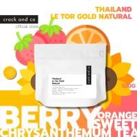ราคา 100G | Thailand Le Tor Gold Natural | Medium Light Roast | crack and co | เมล็ดกาแฟคั่วกลาง อ่อน (22867212343)