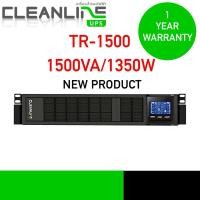 ราคา UPS เครื่องสำรองไฟ CLEANLINETR-1500 1500VA/1350W NEW PRODUCT รับประกัน 1 ปี ❌กรุณากดสั่งครั้งละ 1 เครื่อง❌ (25578556352)