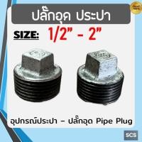 ราคา ปลั๊กอุด เหล็ก เกลียวนอก ขนาด 1/2" - 2" ปลั๊กอุดประปา หัวอุดเกลียวนอก เหล็กชุบกัลวาไนซ์ อุปกรณ์ประปา Pipe Plug Galvanize (43827396697)