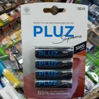 ราคา ถ่านชาร์จ SPA PLUZ Supreme Size AA คายประจุช้า 3000mAh ของแท้บริษัท (5857126014)