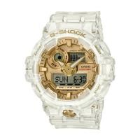 ราคา Casio G-Shock นาฬิกาข้อมือผู้ชาย สายเรซิ่น รุ่น GA-735E-7A 35TH ANNIVERSAY GLACIER GOLD LIMITED EDITION - สีขาวใส (1523750048)