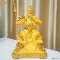 ราคา (ใหม่ล่าสุด) เทพเจ้ากวนอูปางนั่งอ่านตำรา พร้อมง้าวตั้ง เสริมความสำเร็จก้าวหน้า บริวารอยู่ในโอวาส งานพ่นทรายทอง 12 นิ้ว (10954441399)