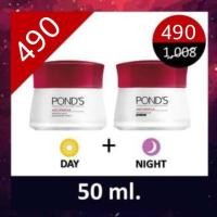 ราคา SALE‼️ แพ็คคู่ กลางวัน+กลางคืน Pond’s Age Miracle Wrinkle Corrector Day Cream SPF18 PA++ & Night Cream (4233213046)