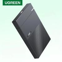 ราคา UGREEN HDD Case 2.5 USB C 2-IN-1 SATA to USB 3.1 Gen 2 6Gbps ฮาร์ดดิสก์ภายนอก SSD สําหรับ Seagate Toshiba Fujitsu 2.5 HDD กล่อง (44656737582)