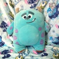 ราคา ตุ๊กตาหมอนผ้าห่ม Sulley Monstersinc ซัลลี่ น้องนุ่มนิ่ม 17นิ้ว ผ้าห่ม 100x150cm (25555334074)