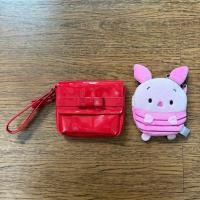 ราคา MERAH [READY] NEW RED BAG POUCH ELIZABETH ARDEN PIGLET DISNEY PINK (49157954145)